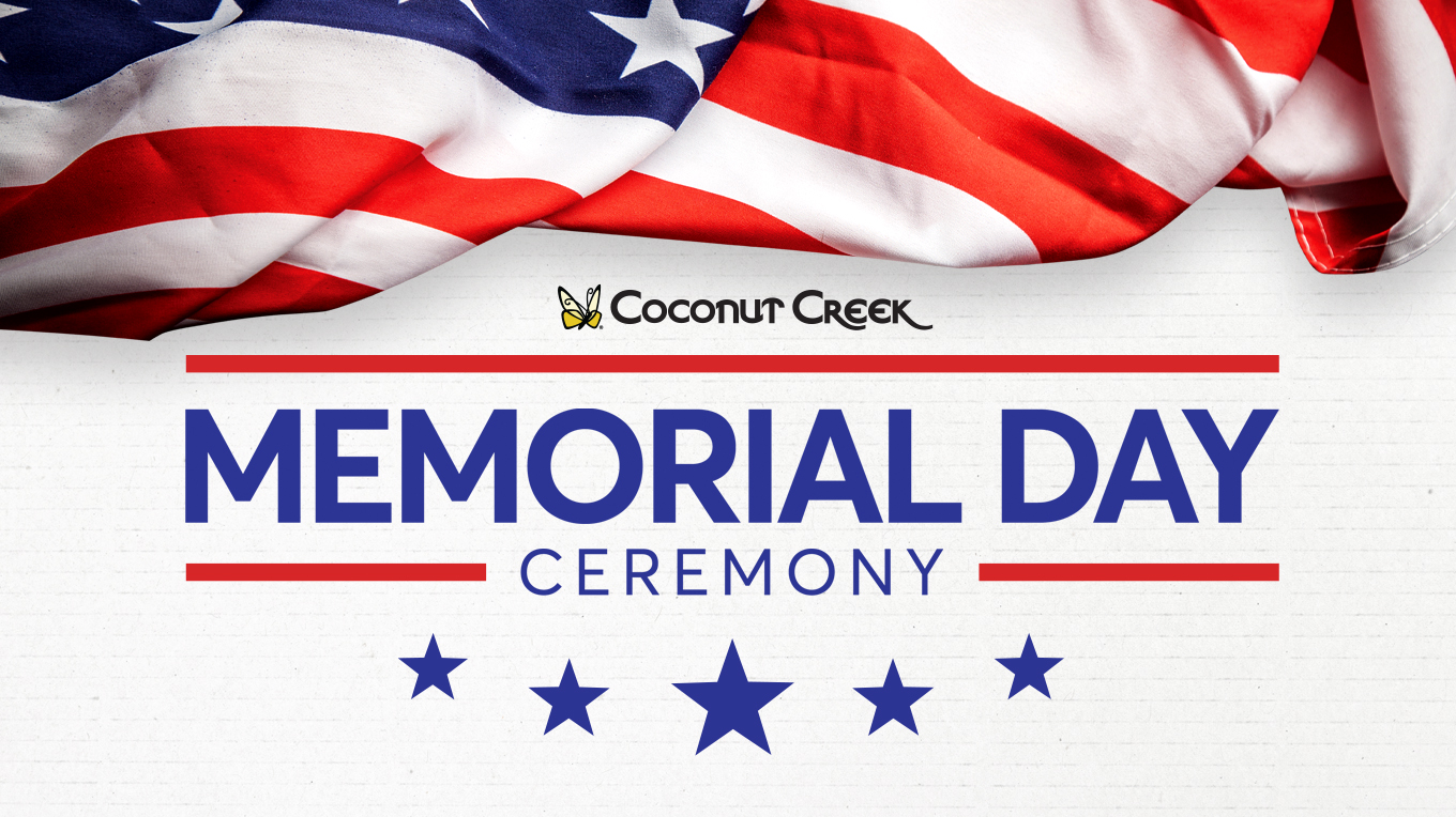 Coconut Creek Memorial Day Ceremony