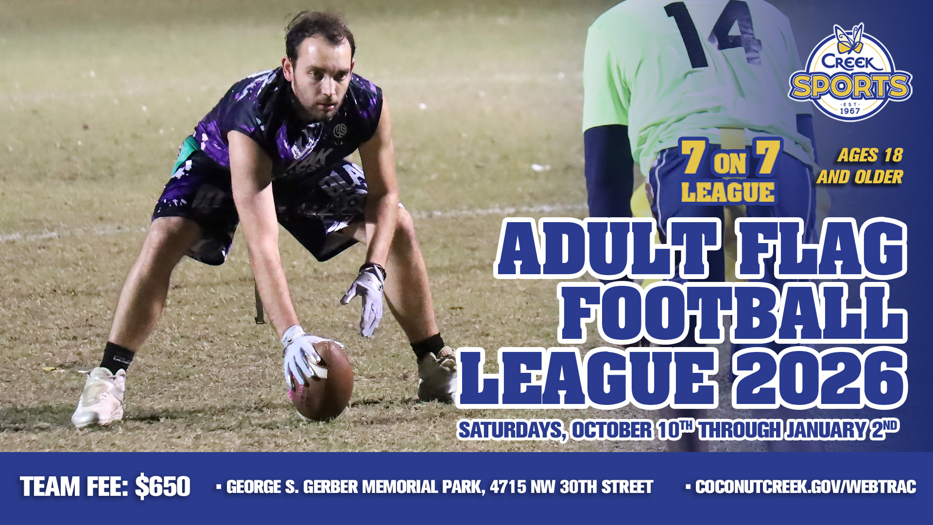 2026 Adult Flag Football League Fall