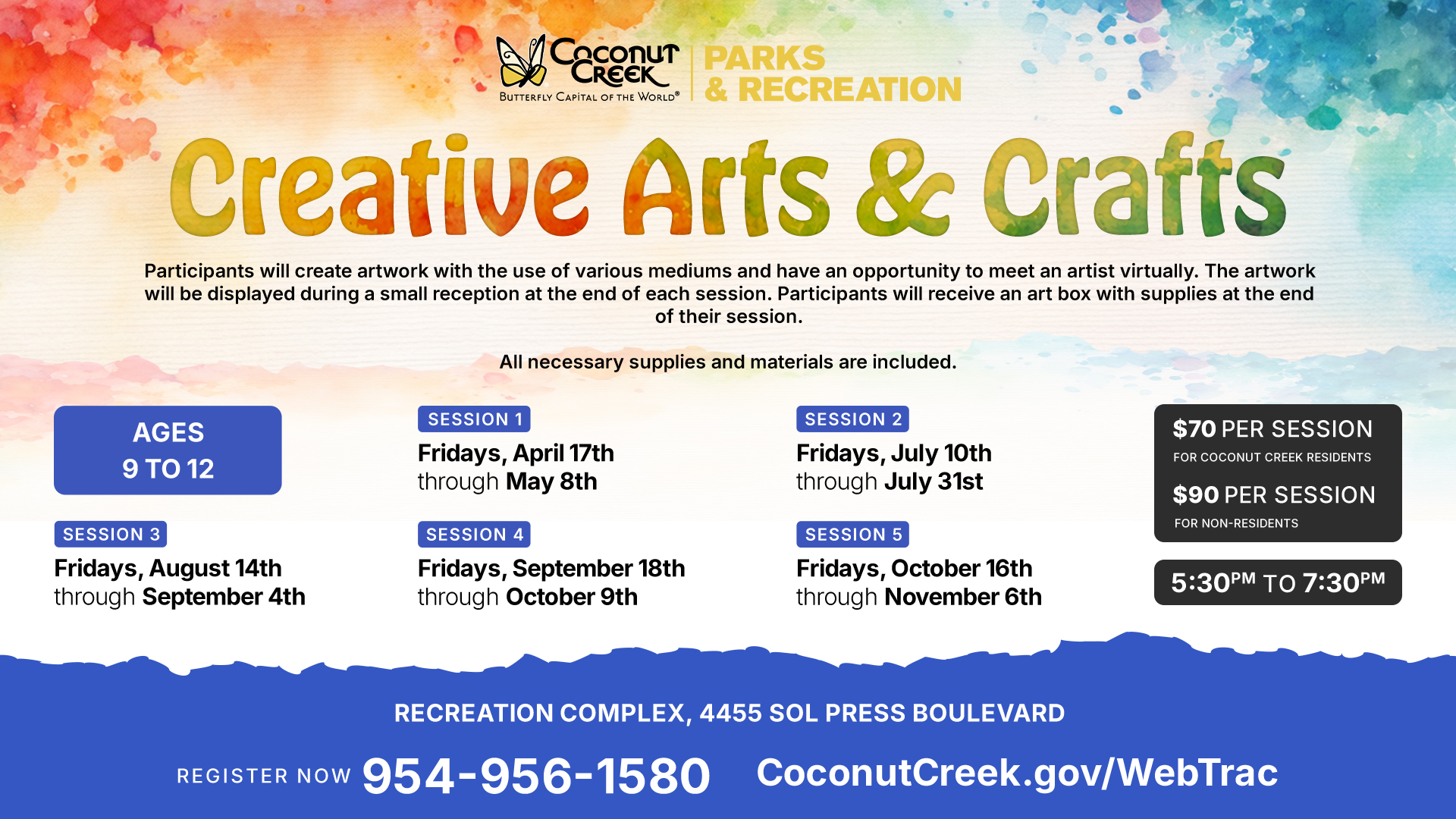 2026 Creative Arts and Crafts