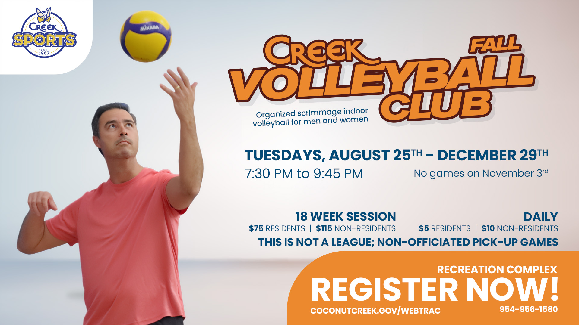 2026 Creek Fall Volleyball Club