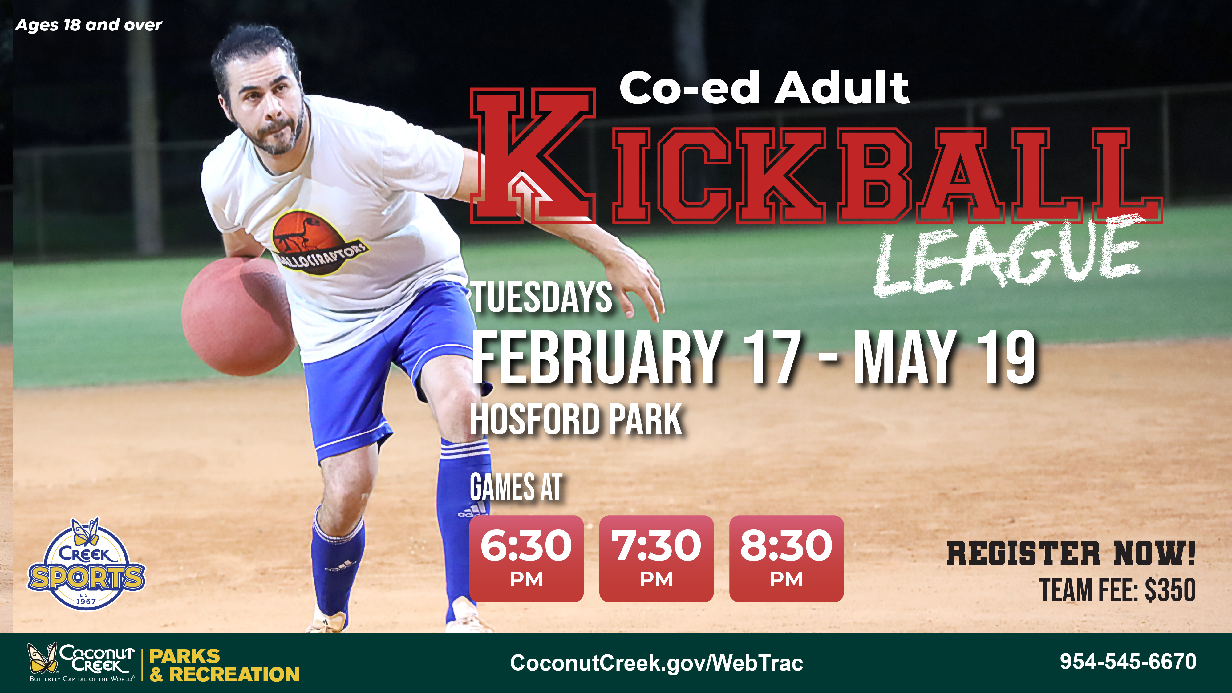 2026 Co-Ed Adult Kickball League