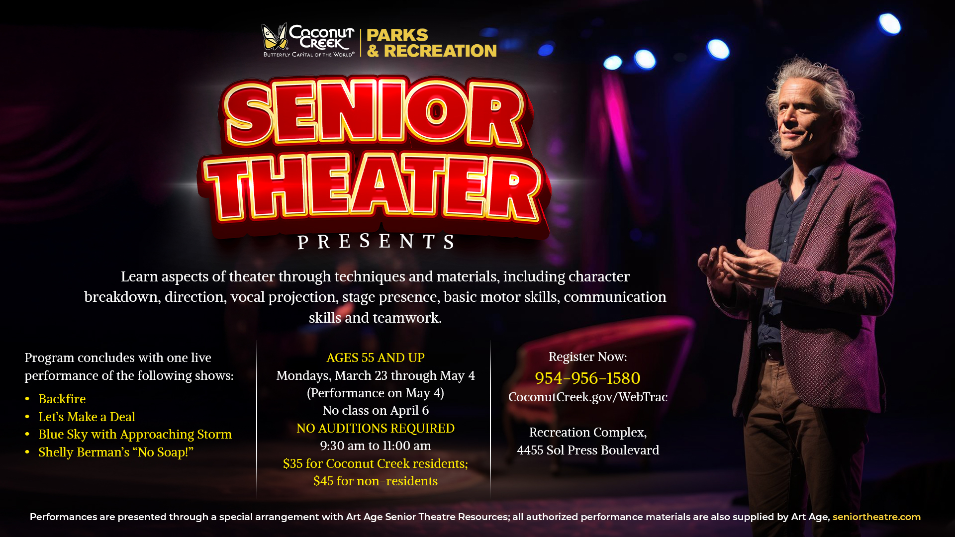 2026 Senior Theater Presents