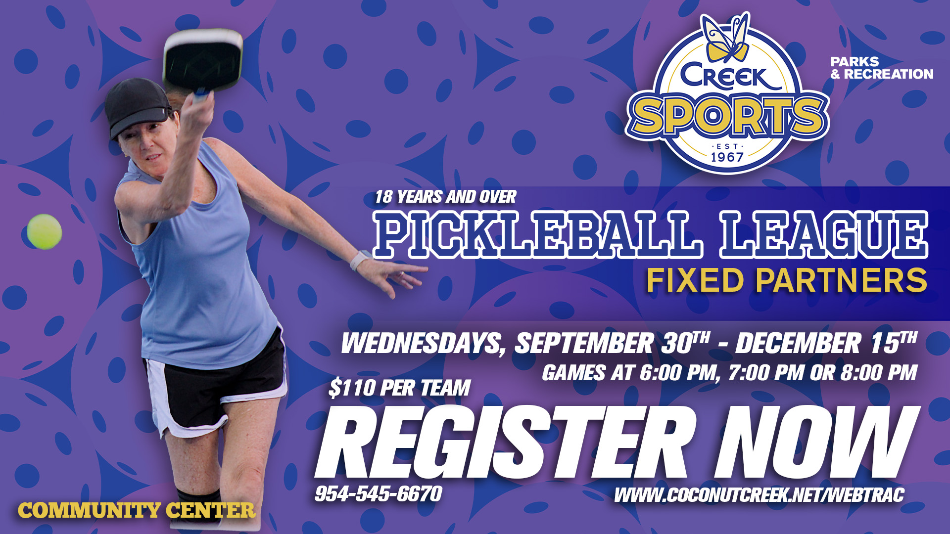 2026 September Fixed Partners Pickleball League