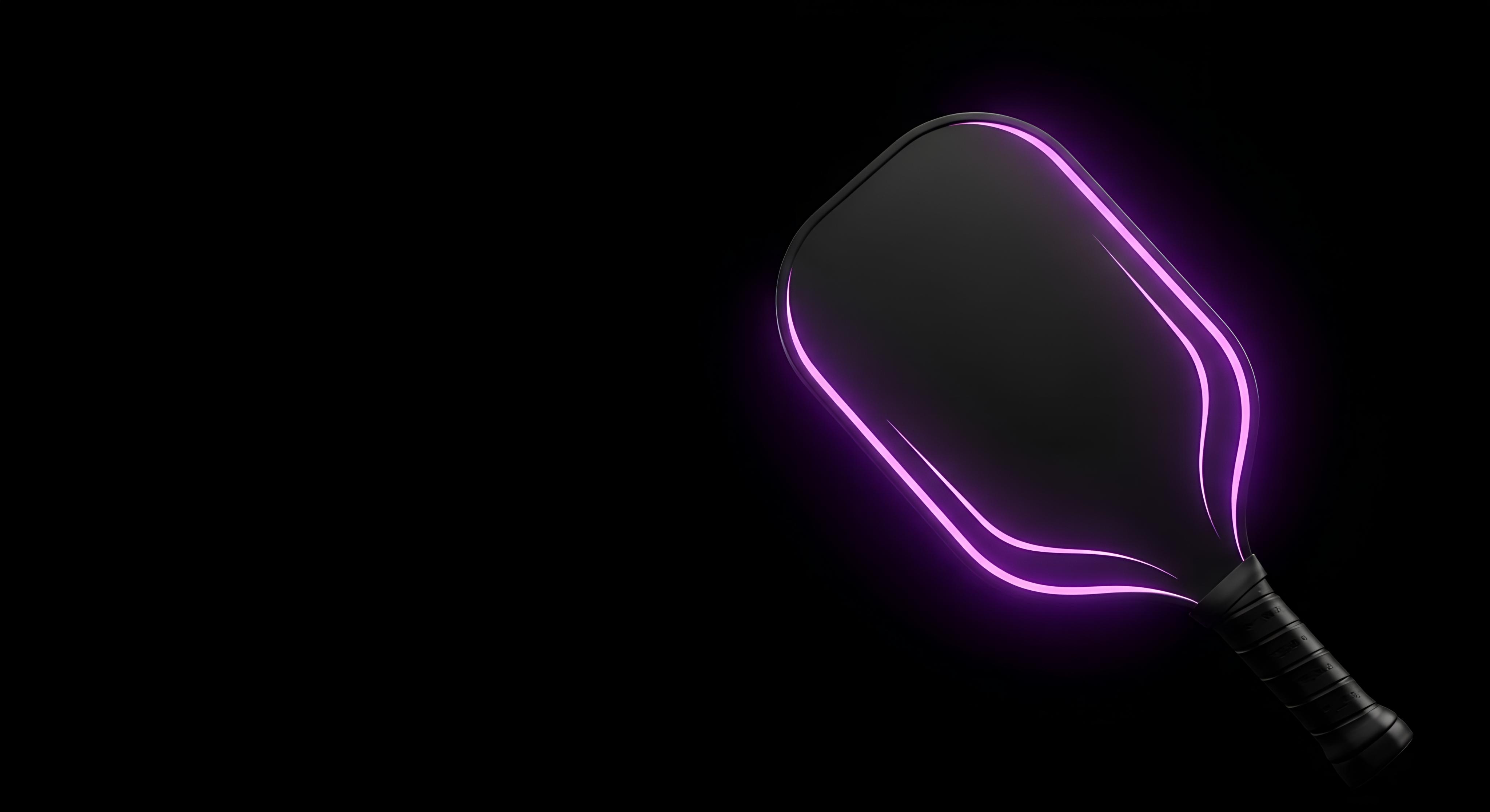 Glowing Pickleball Paddle