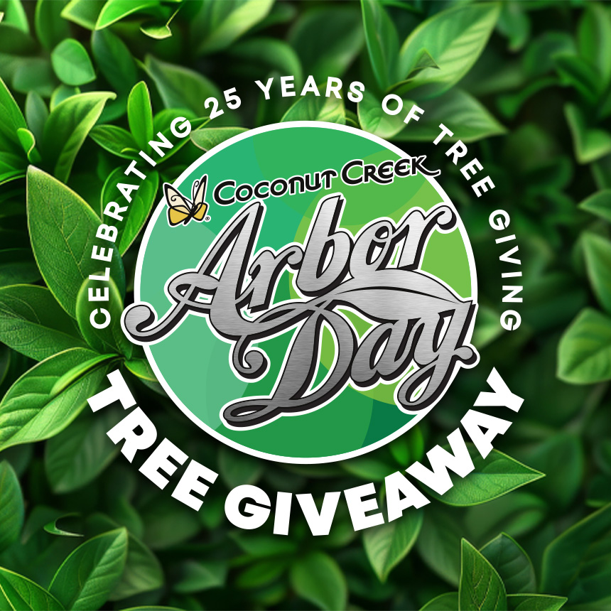 Coconut Creek Arbor Day Free Tree Giveaway Coconut Creek Arbor Day Free Tree Giveaway